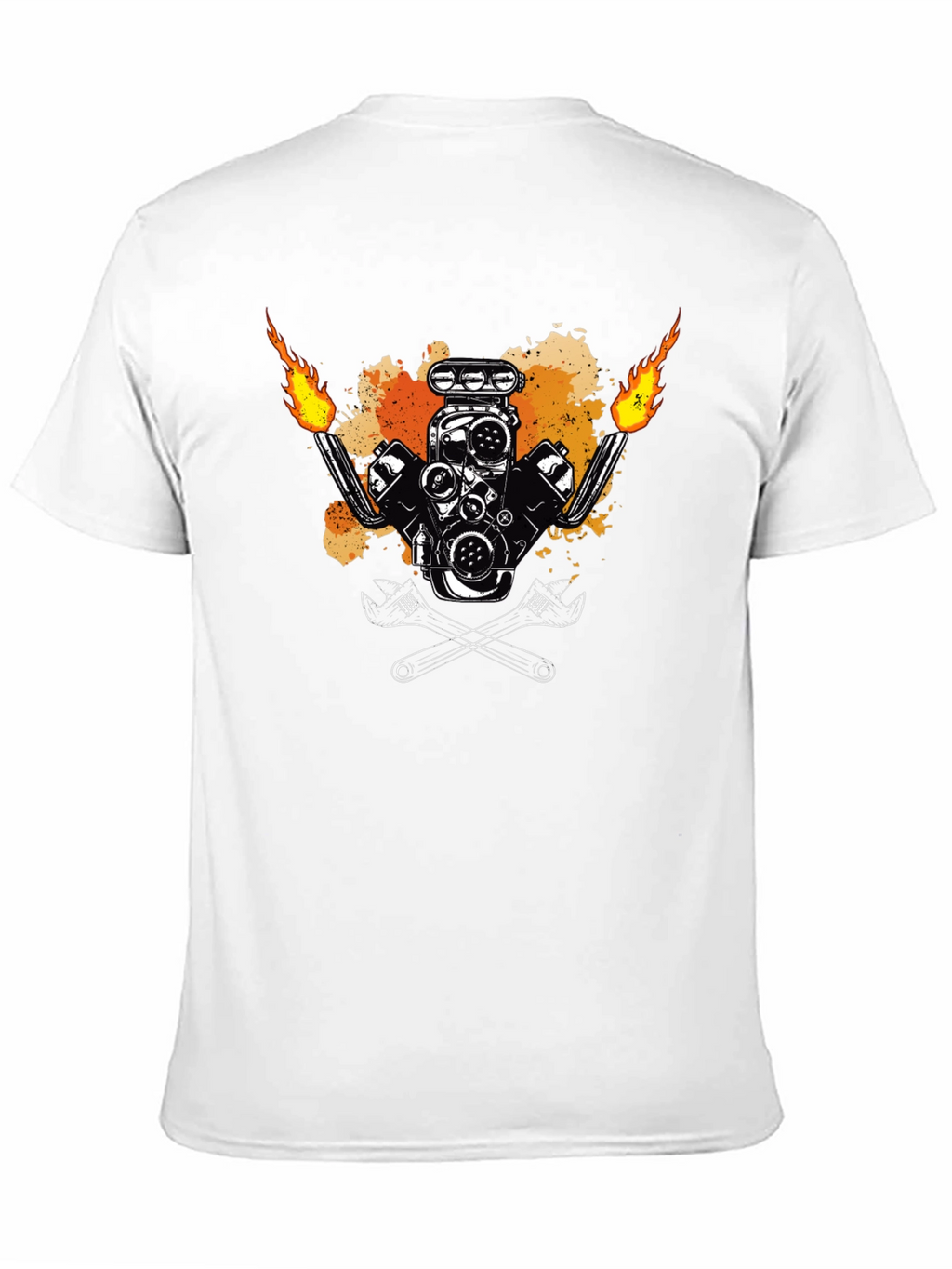 Flame Engine Tee