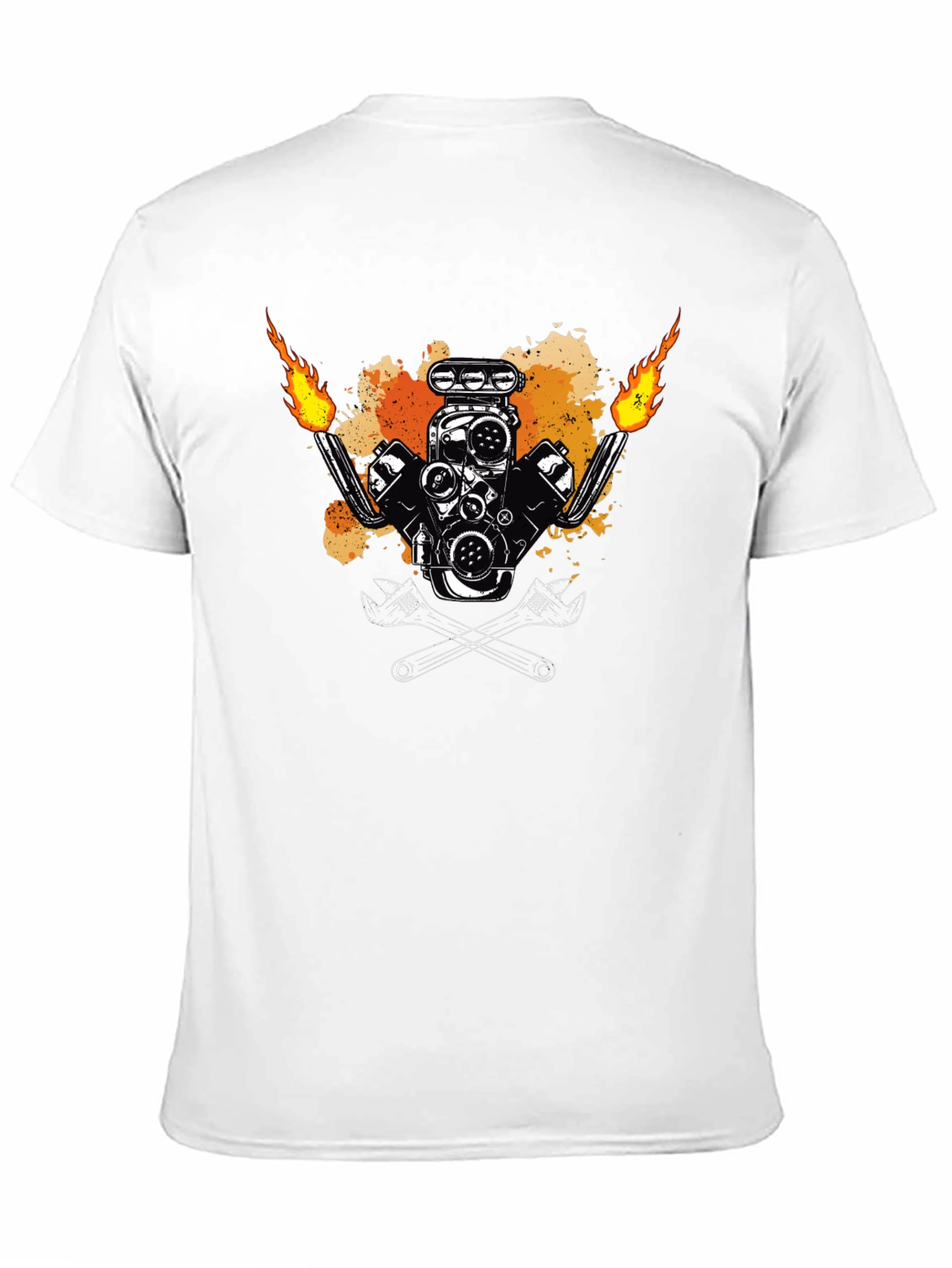 Flame Engine Tee