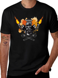 Flame Engine Tee