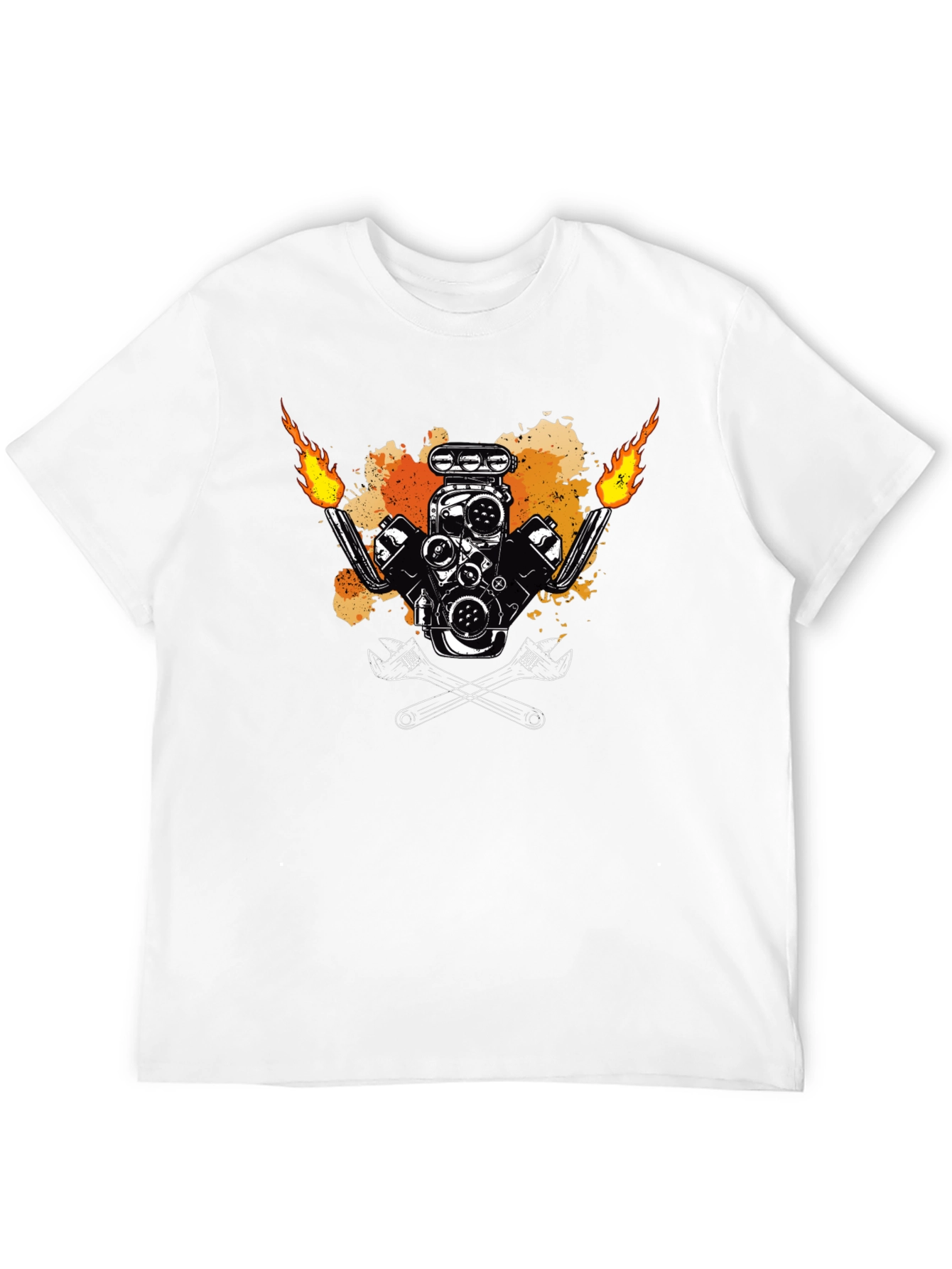 Flame Engine Tee