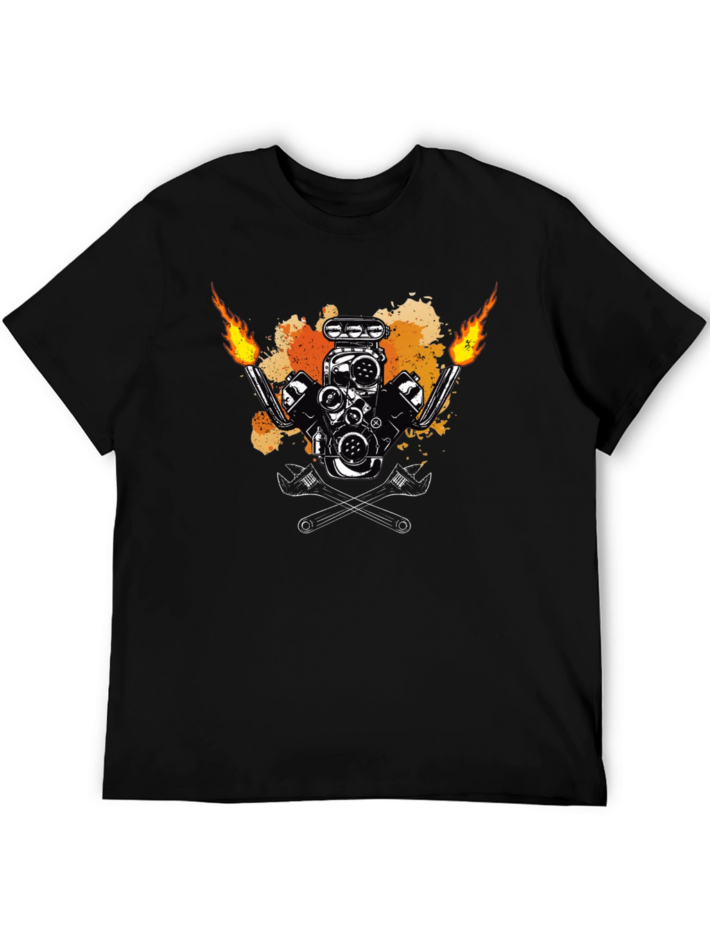 Flame Engine Tee