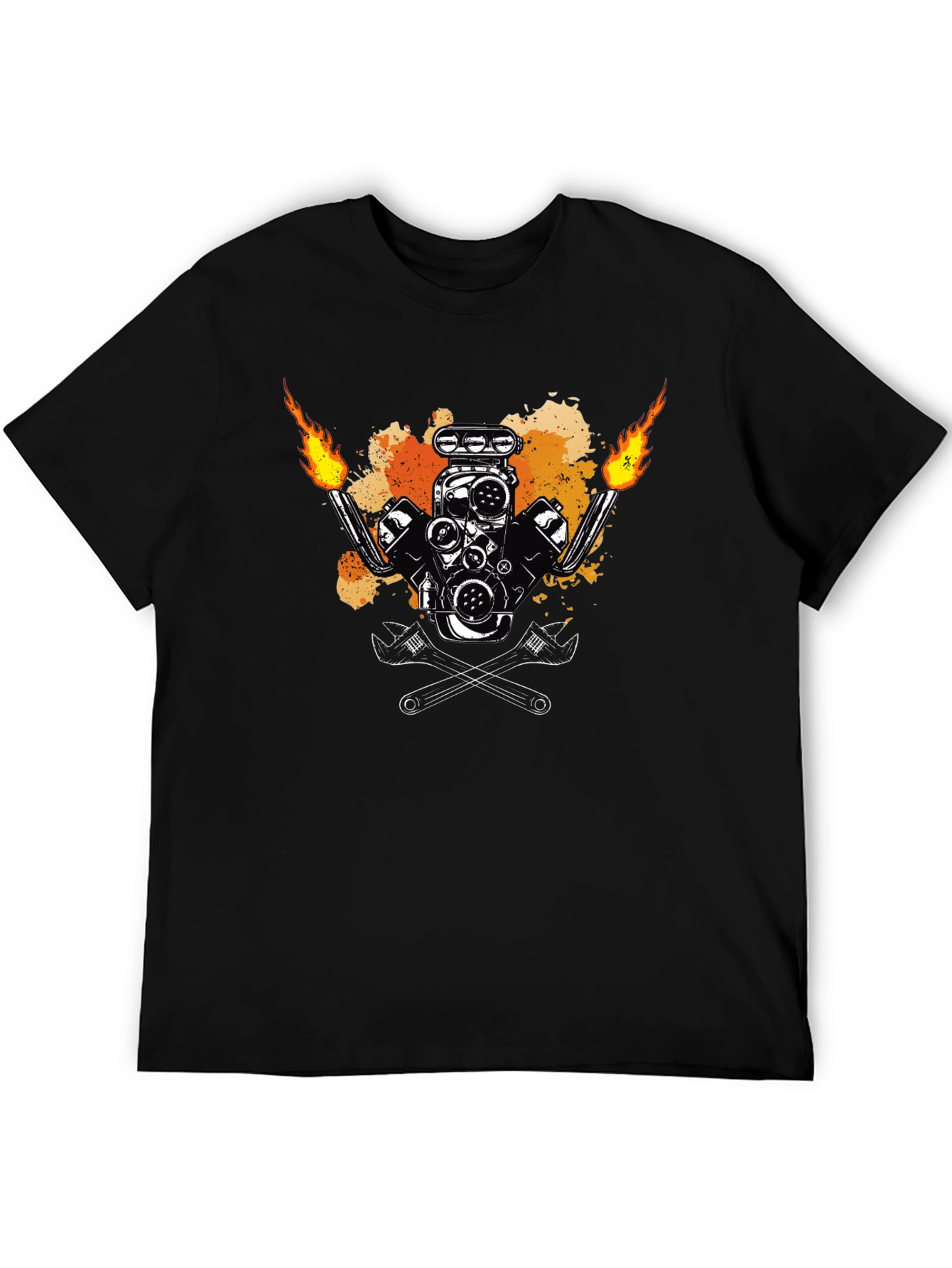 Flame Engine Tee