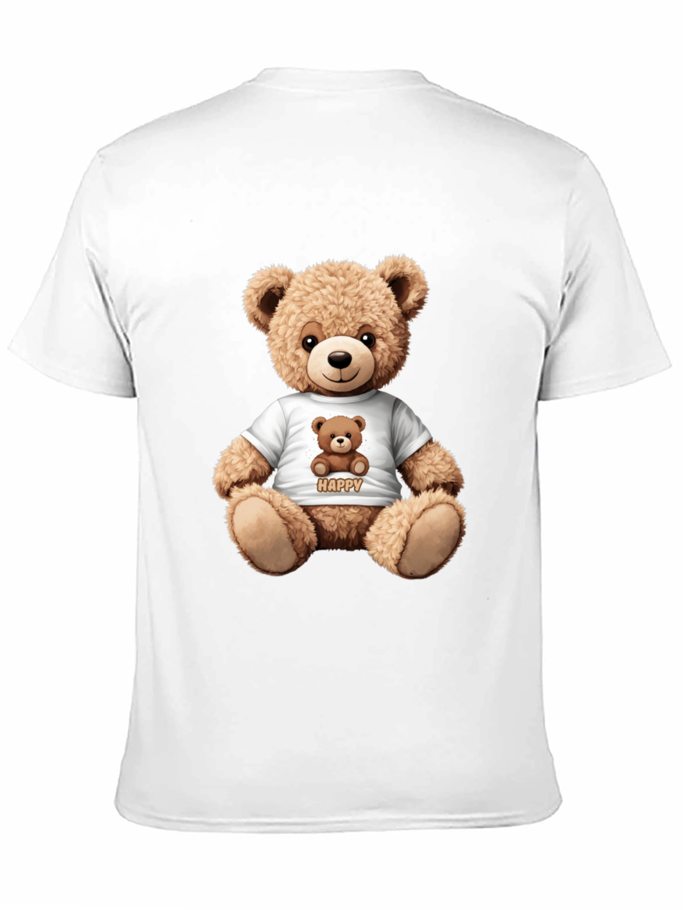 Teddy Bear Graphic T-Shirt - Cute & Comfy