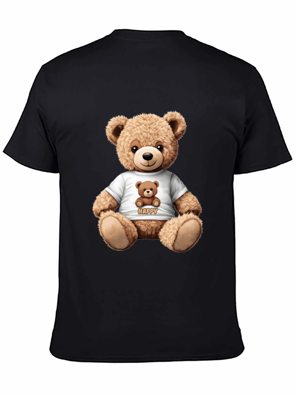 Teddy Bear Graphic T-Shirt - Cute & Comfy