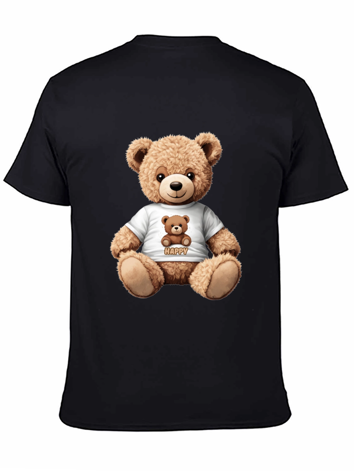 Teddy Bear Graphic T-Shirt - Cute & Comfy