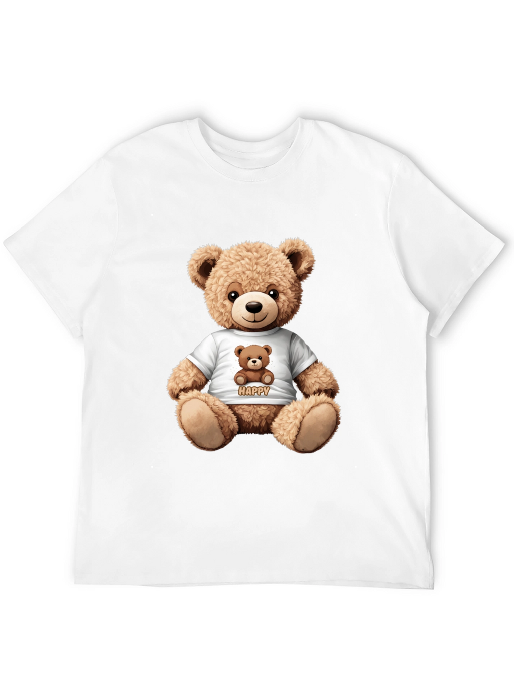Teddy Bear Graphic T-Shirt - Cute & Comfy