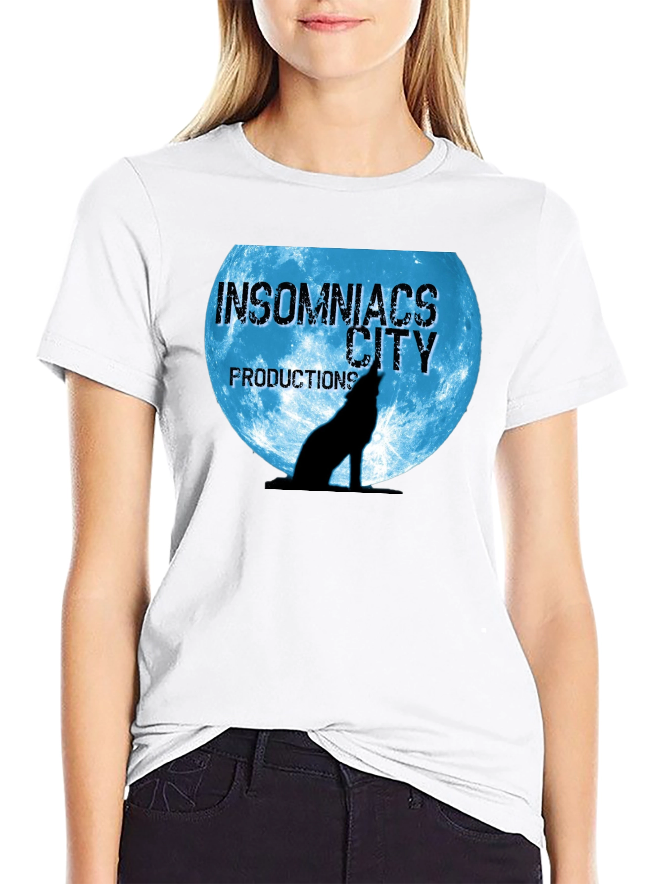 Insomniacs City Productions Wolf Moon T-Shirt
