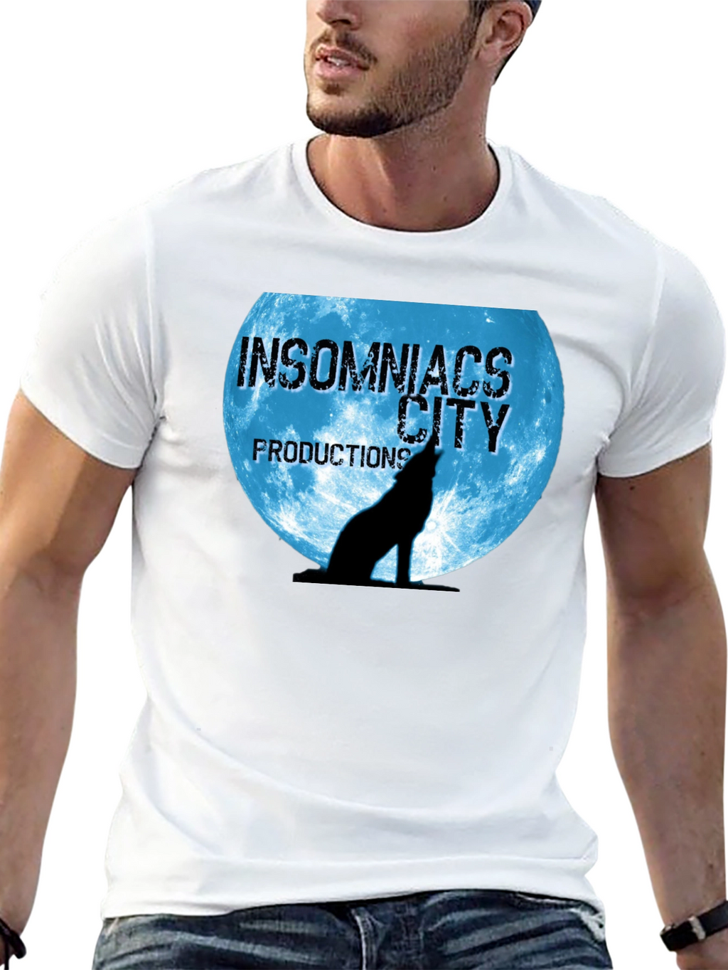 Insomniacs City Productions Wolf Moon T-Shirt