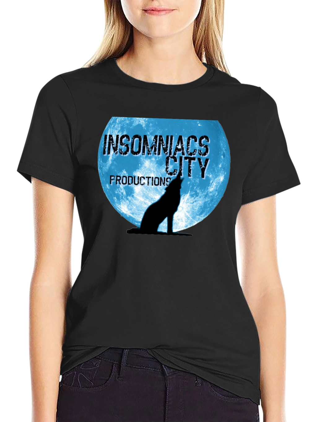 Insomniacs City Productions Wolf Moon T-Shirt