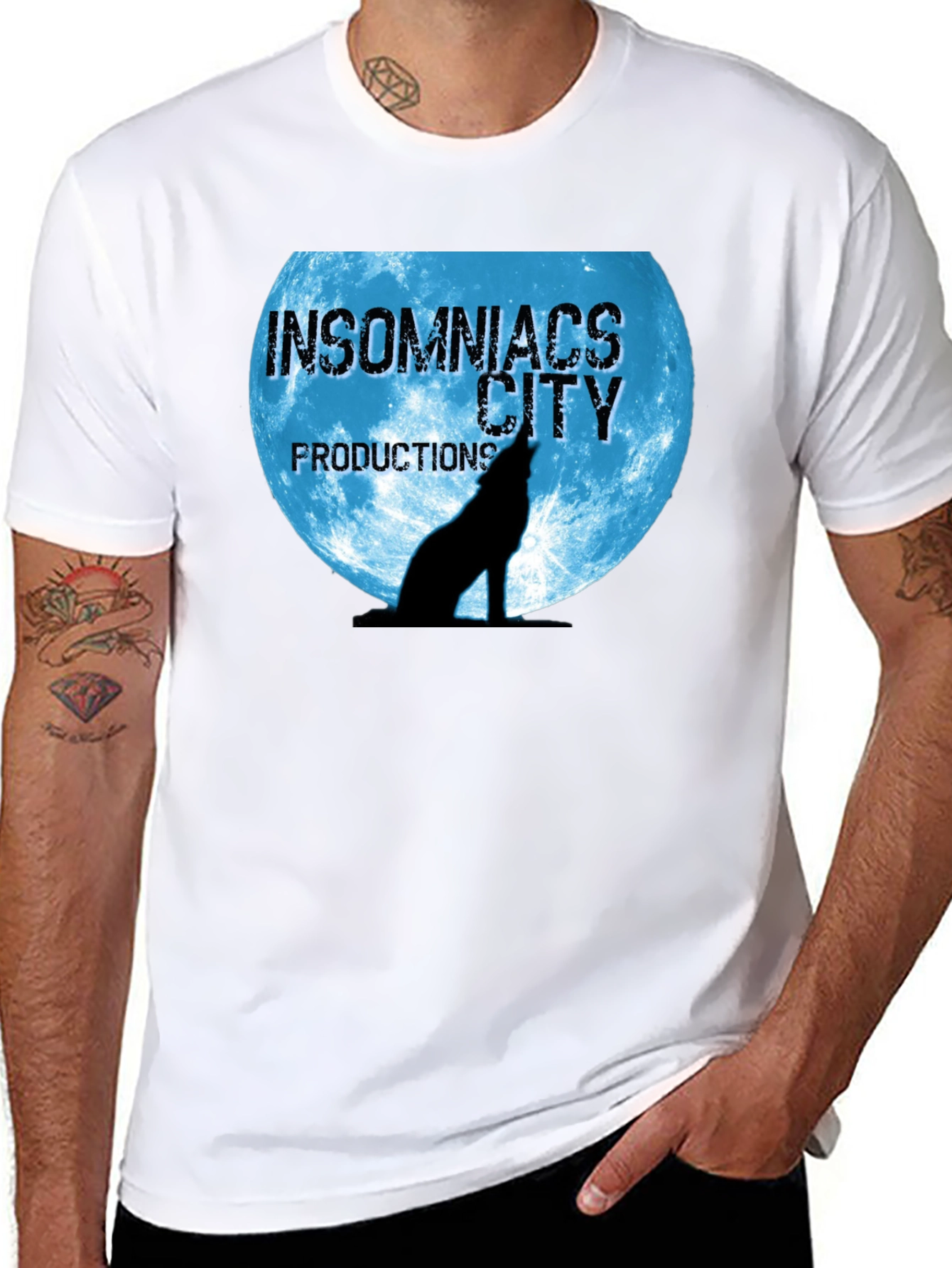 Insomniacs City Productions Wolf Moon T-Shirt