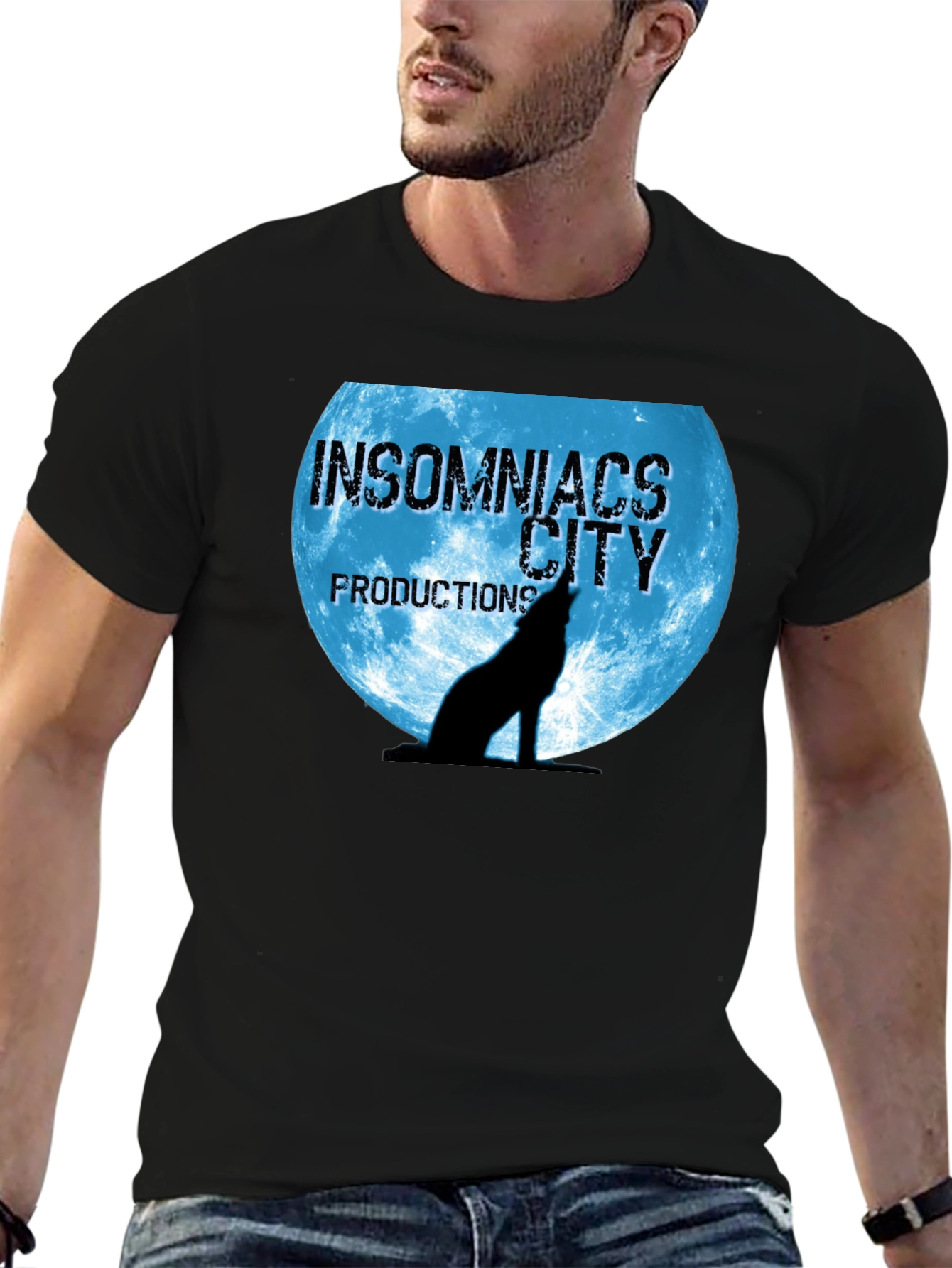 Insomniacs City Productions Wolf Moon T-Shirt