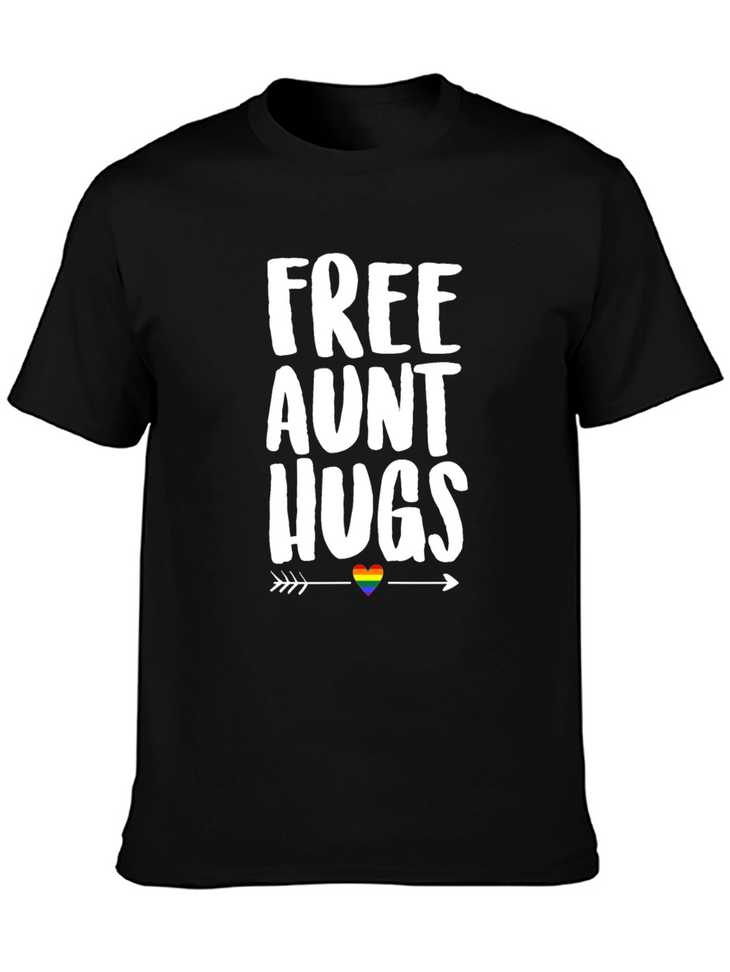 Free Aunt Hugs LGBT Pride T-Shirt