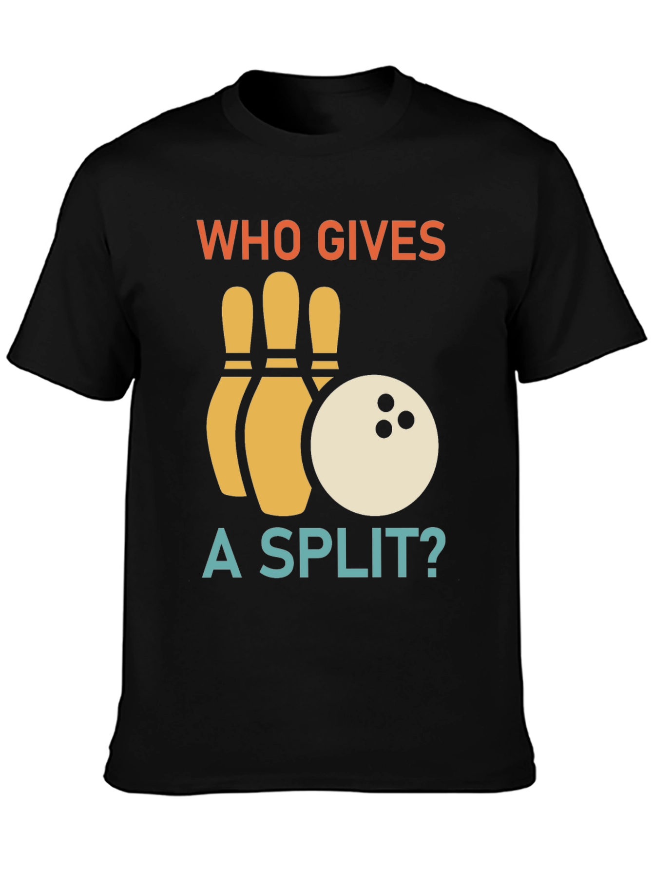 Bowling Split Graphic Tee - Who Gives a Split?
