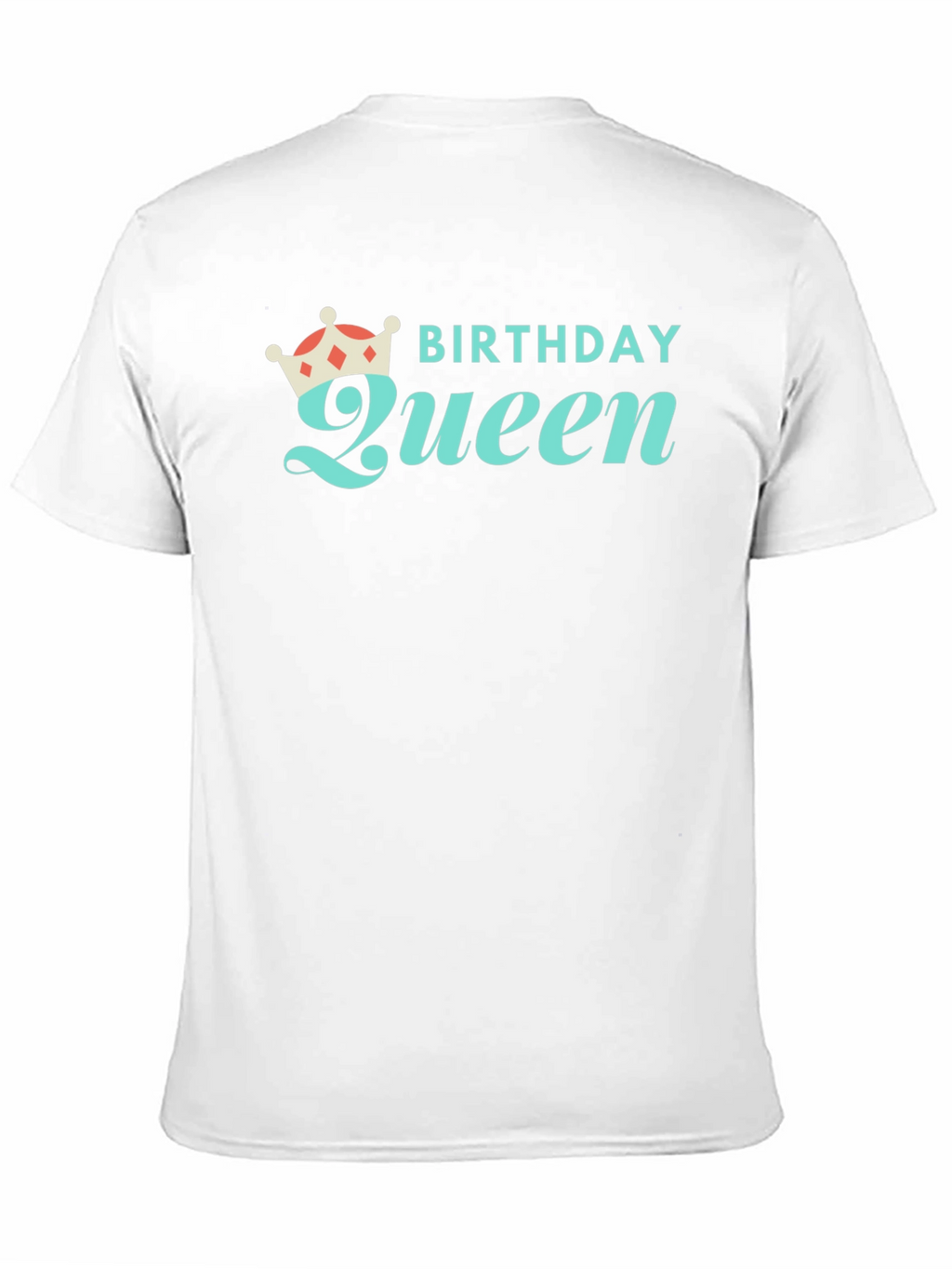 Birthday Queen Black Graphic Tee