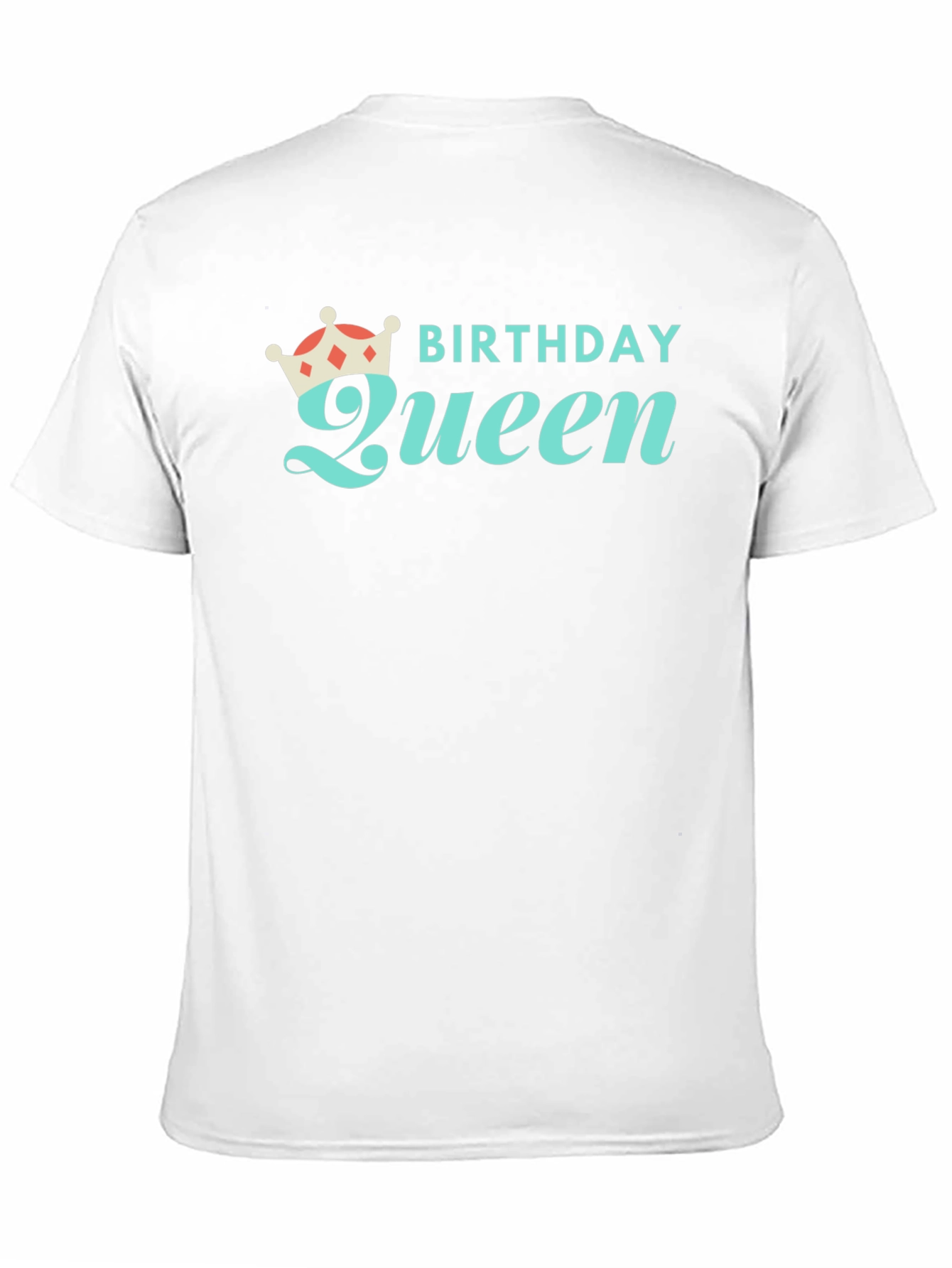 Birthday Queen Black Graphic Tee