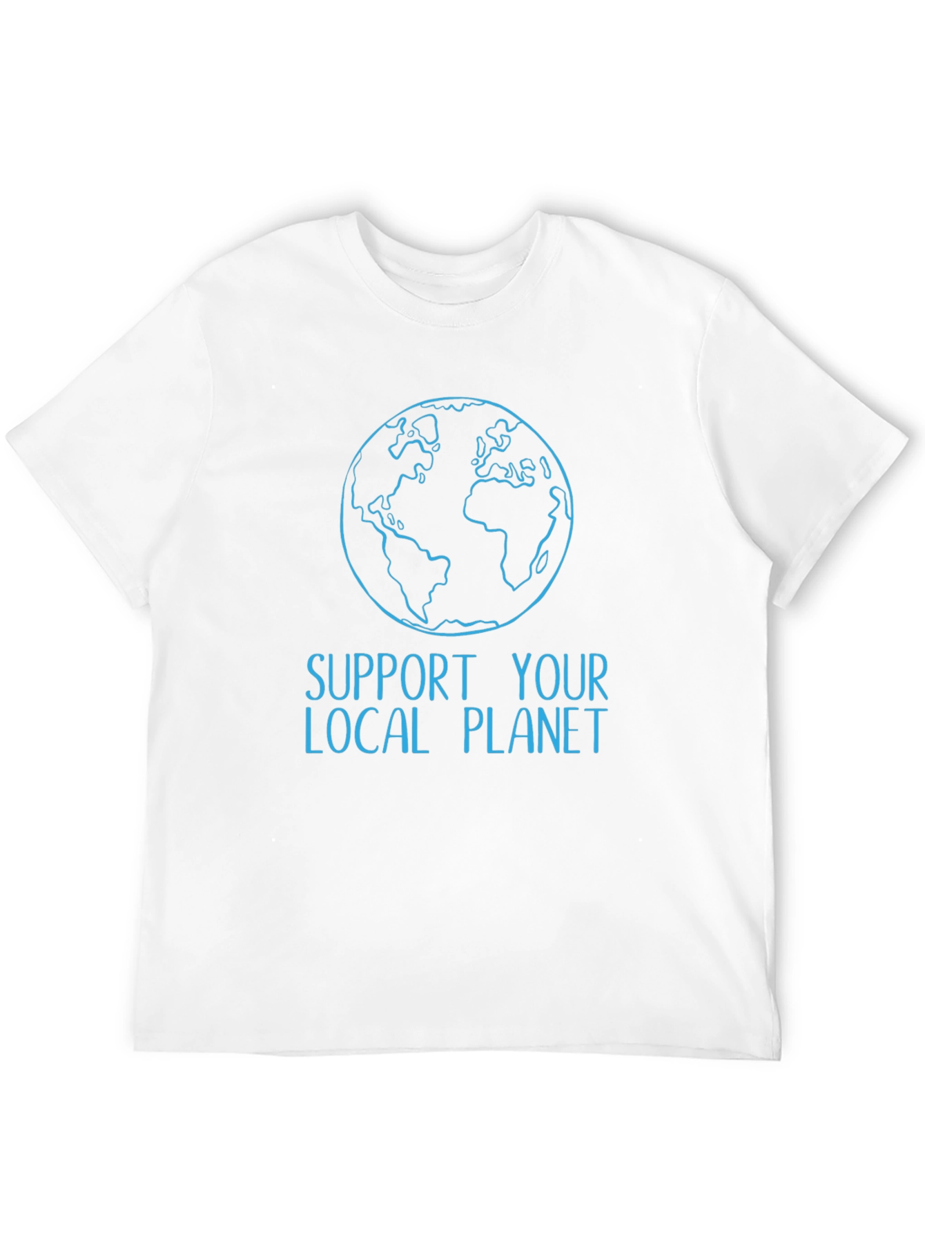 Support Your Local Planet Graphic T-Shirt