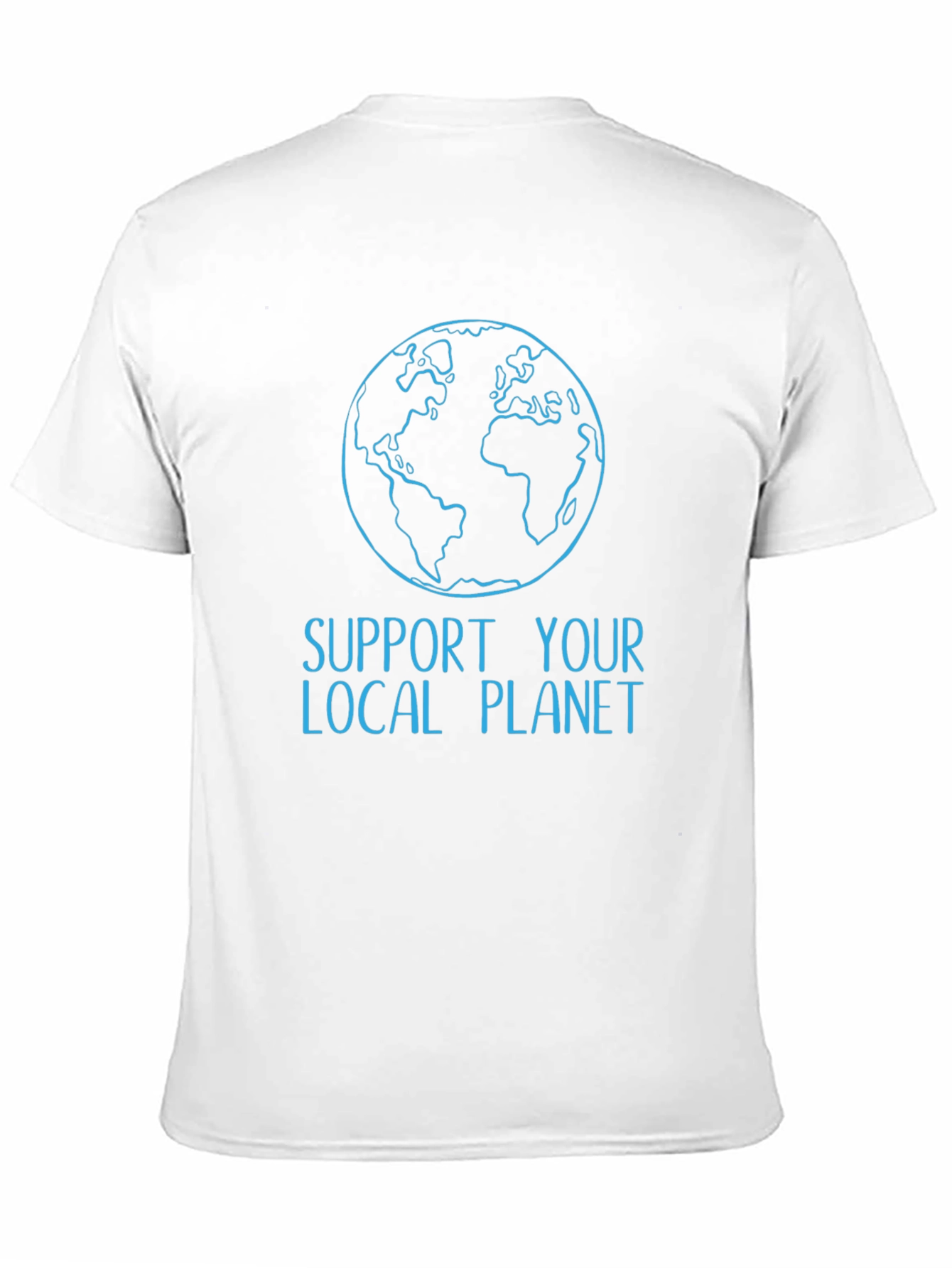 Support Your Local Planet Graphic T-Shirt
