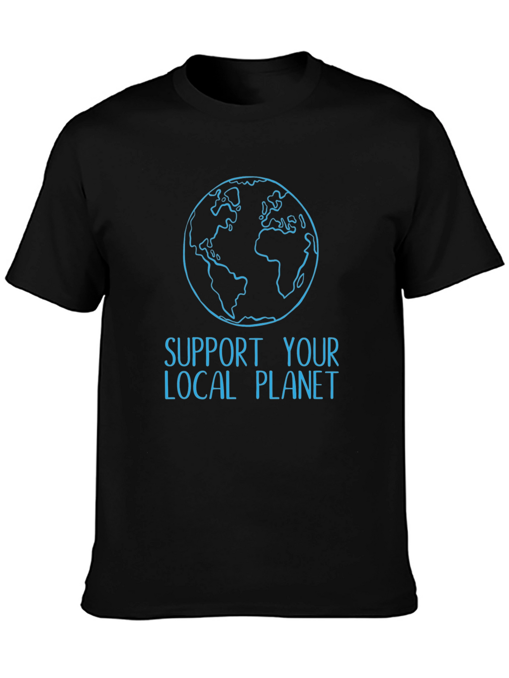 Support Your Local Planet Graphic T-Shirt