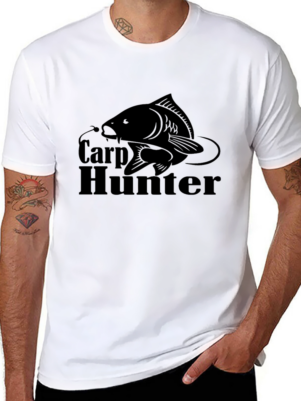 Carp Hunter Graphic T-Shirt - Anglers Tee