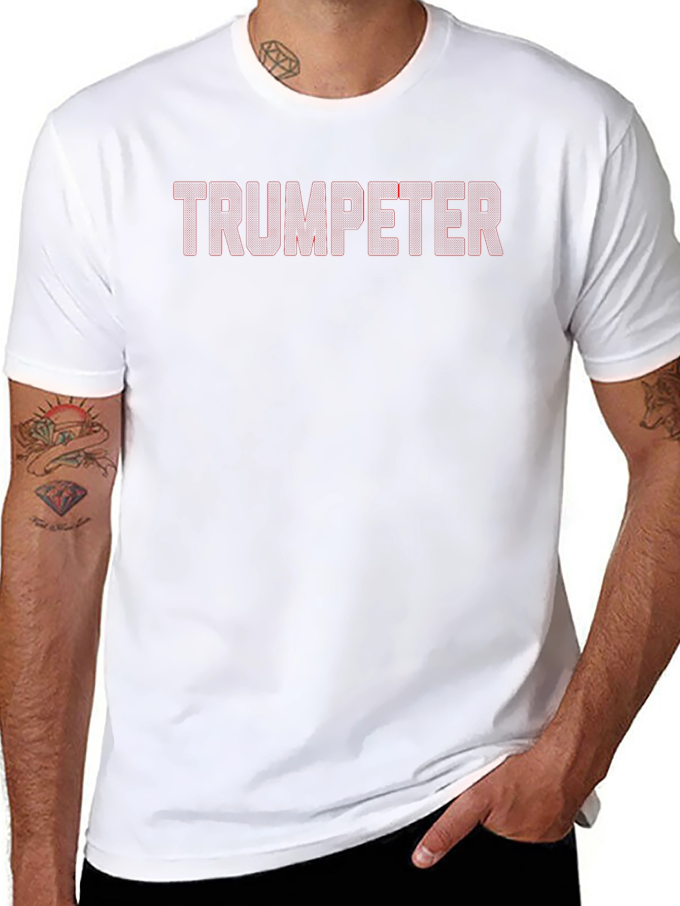 TrumPETER Black Graphic Tee - Mens Novelty T-Shirt
