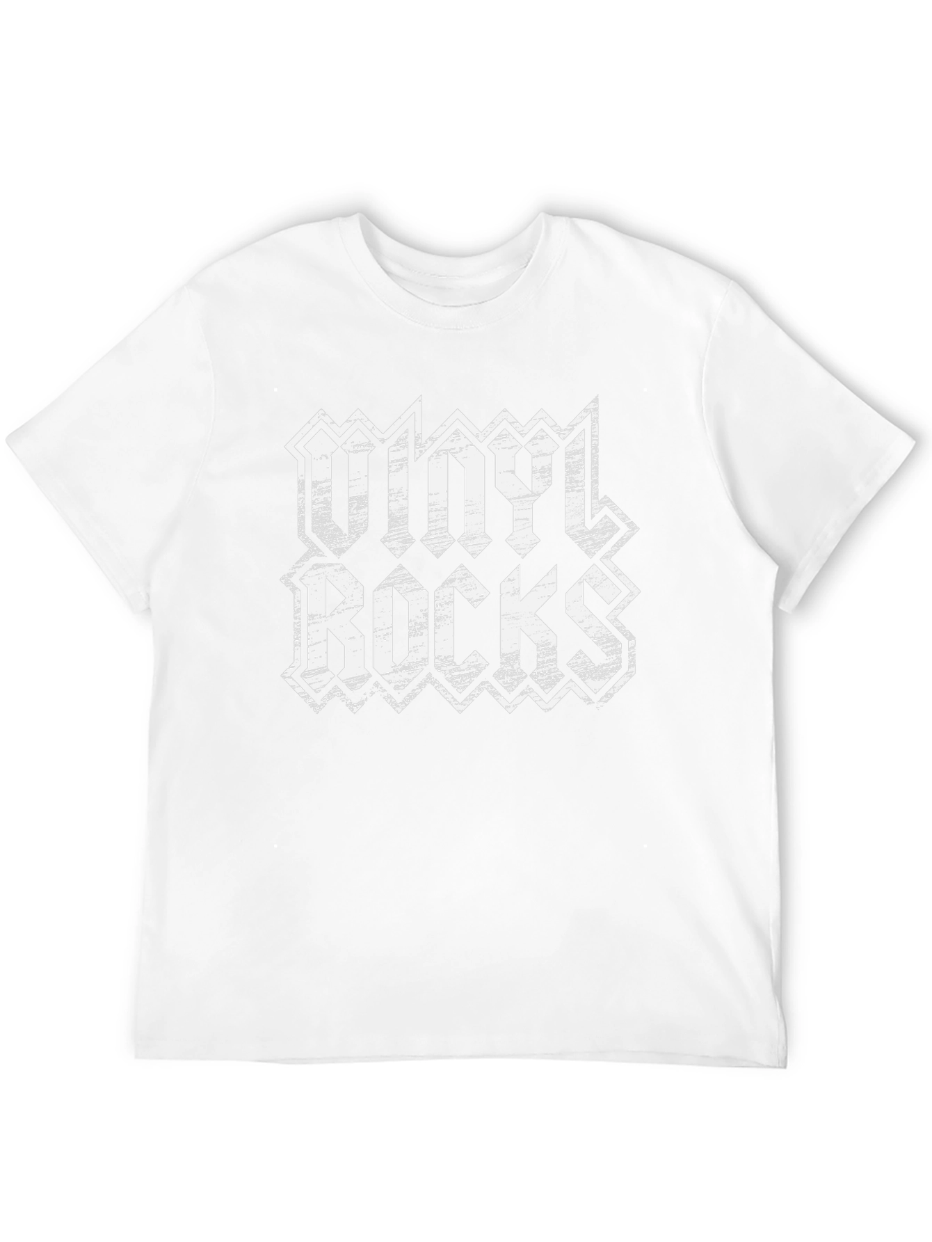 Vinyl Rocks Black Graphic Tee