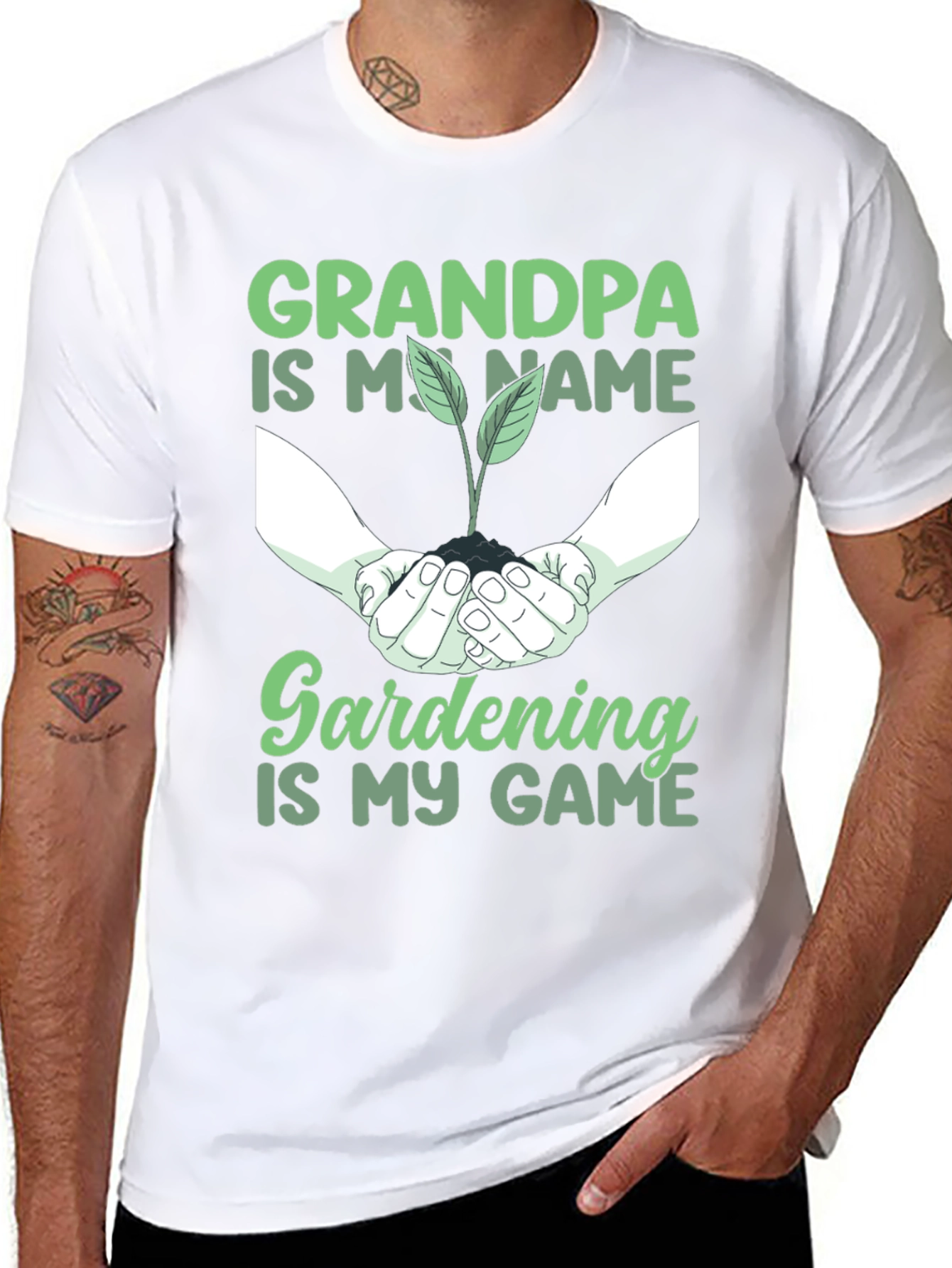 Grandpa Gardening T-Shirt