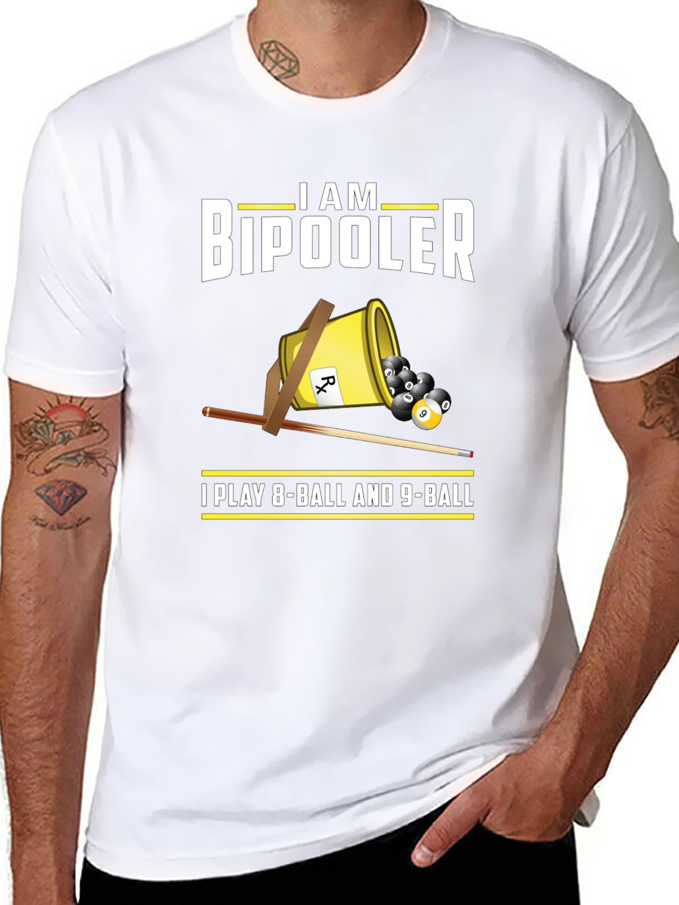 I am Bipooler Funny Billiards T-Shirt