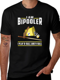 I am Bipooler Funny Billiards T-Shirt