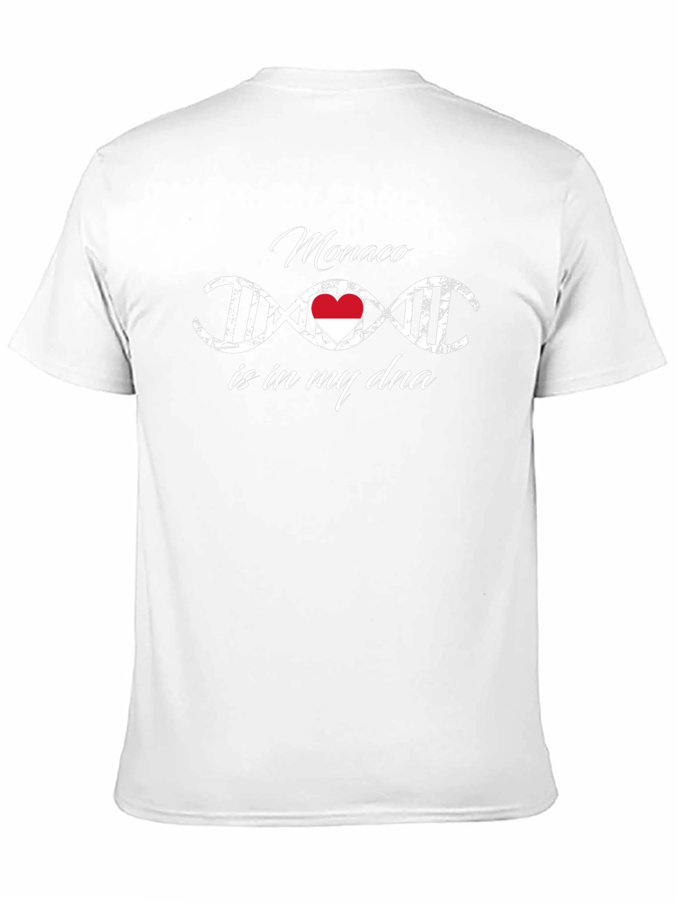 Monaco DNA T-Shirt - Black Cotton Tee
