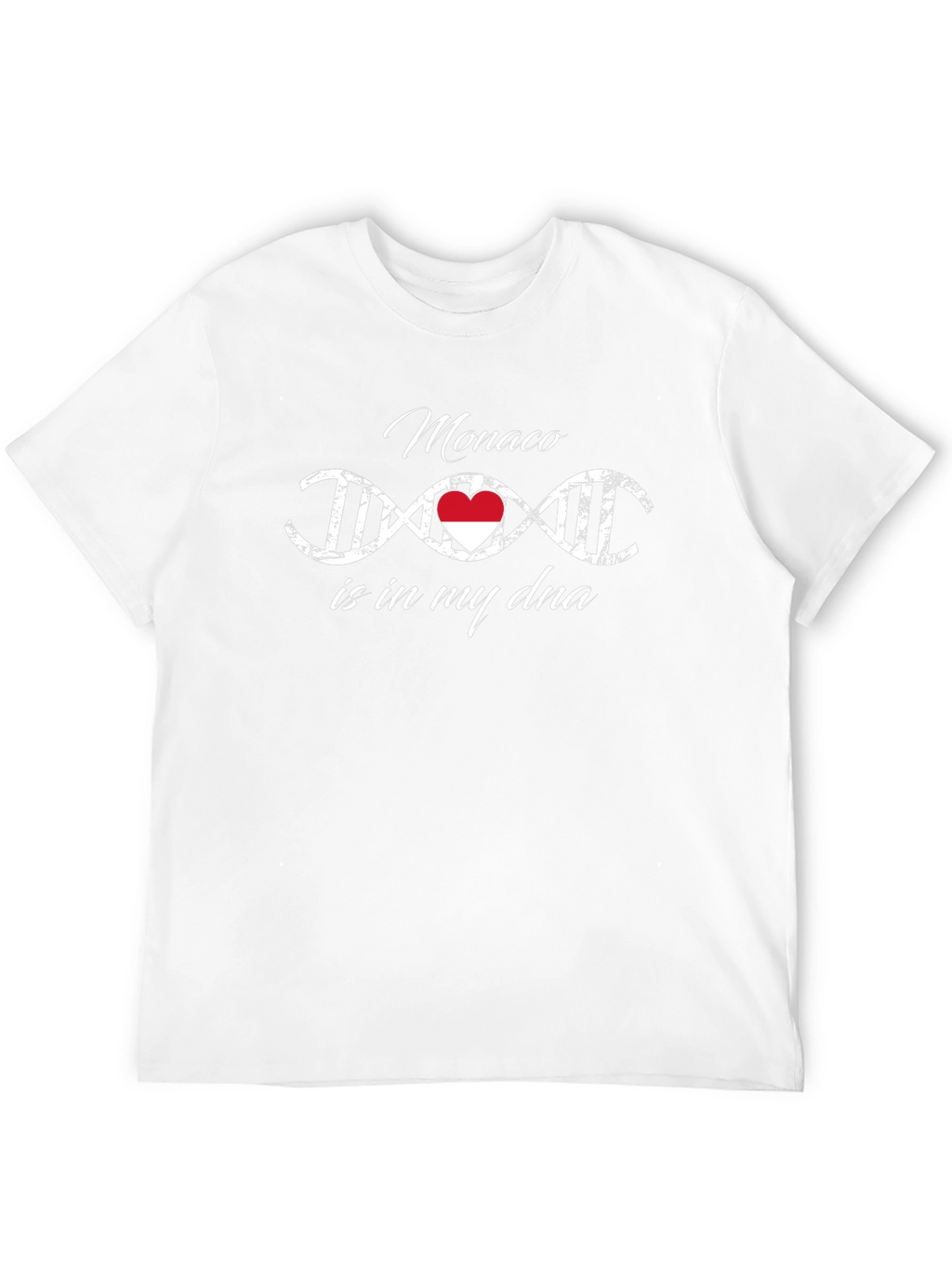 Monaco DNA T-Shirt - Black Cotton Tee