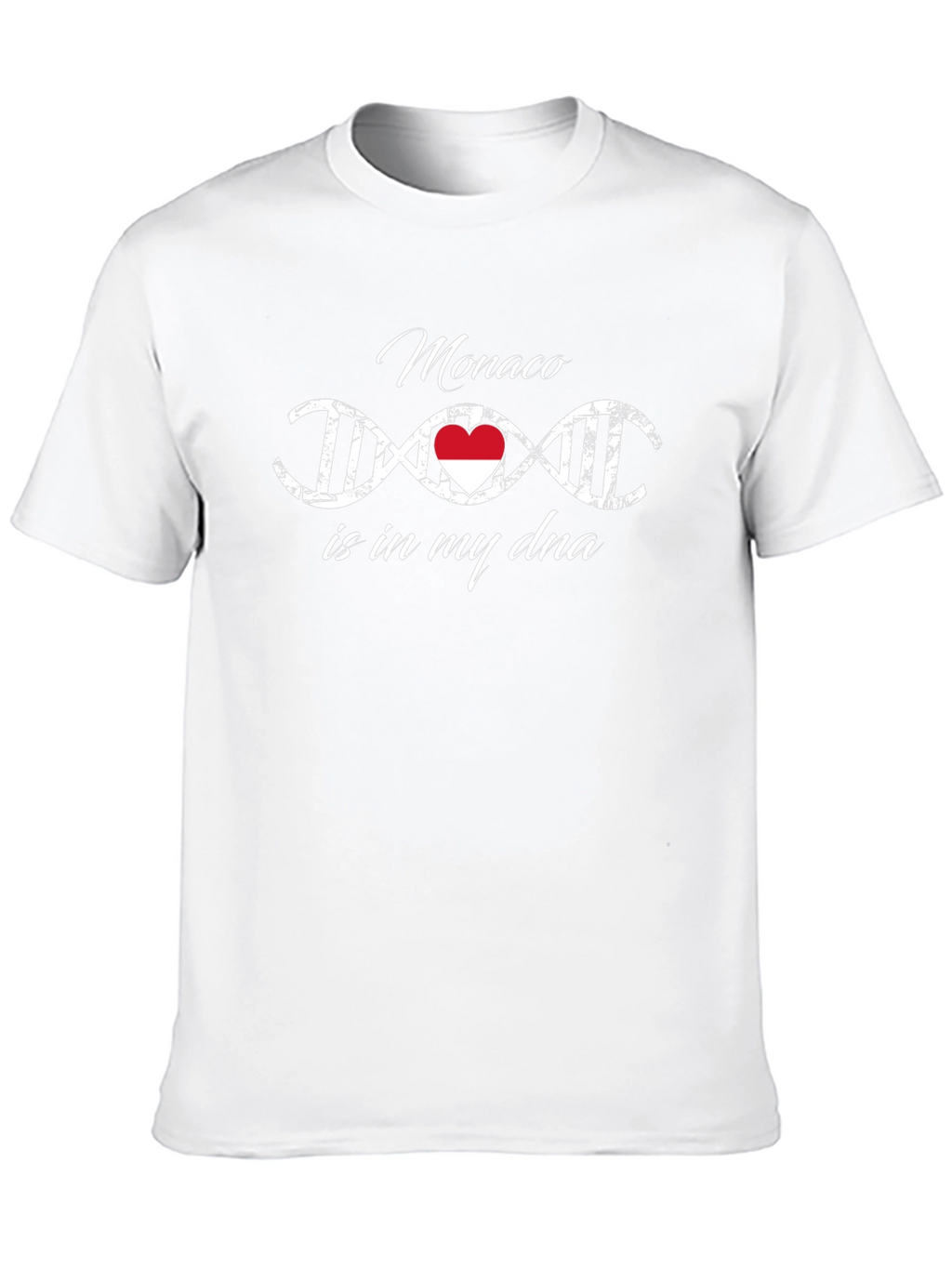 Monaco DNA T-Shirt - Black Cotton Tee