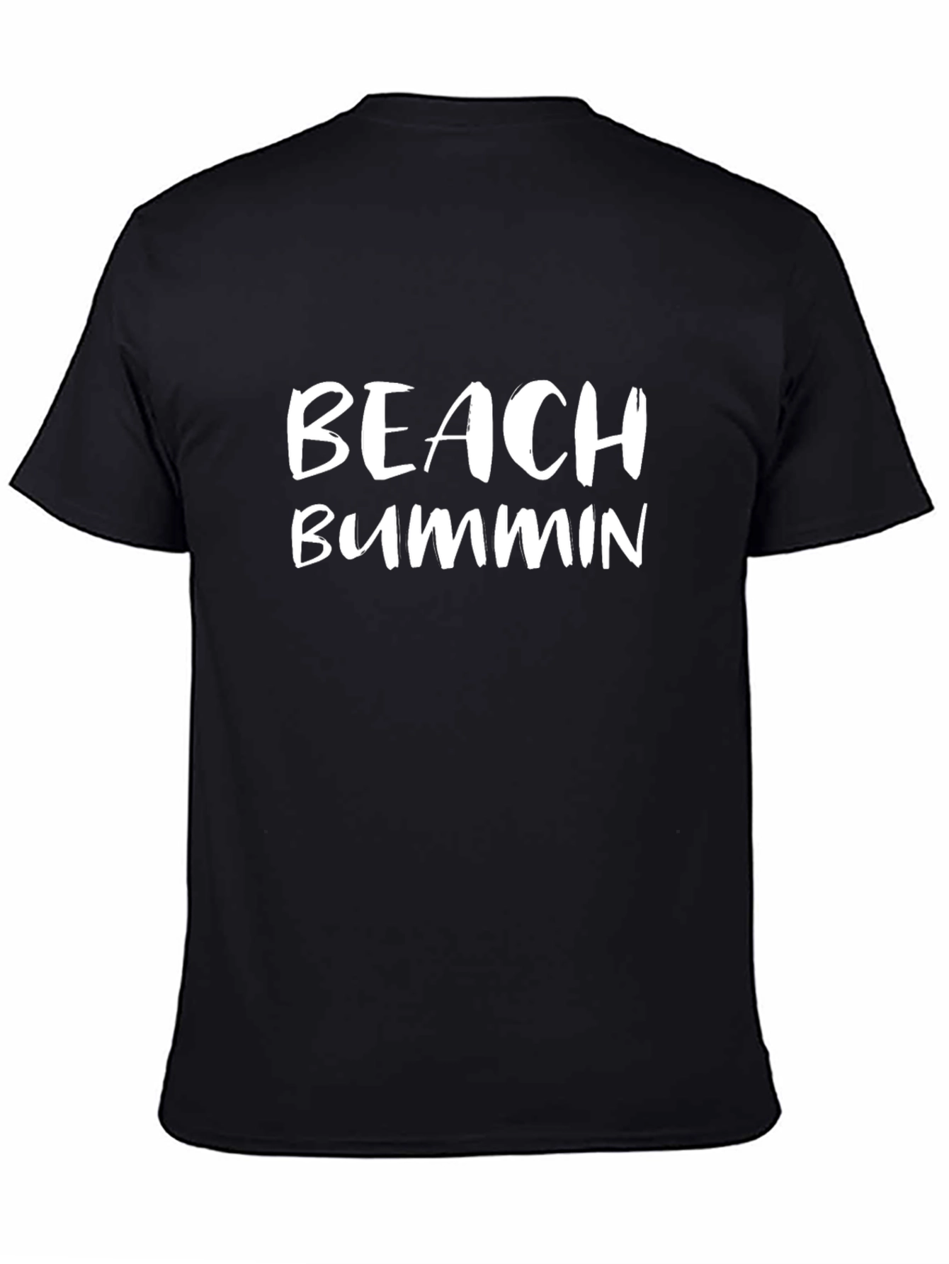 Beach Bummin Graphic Tee - Black