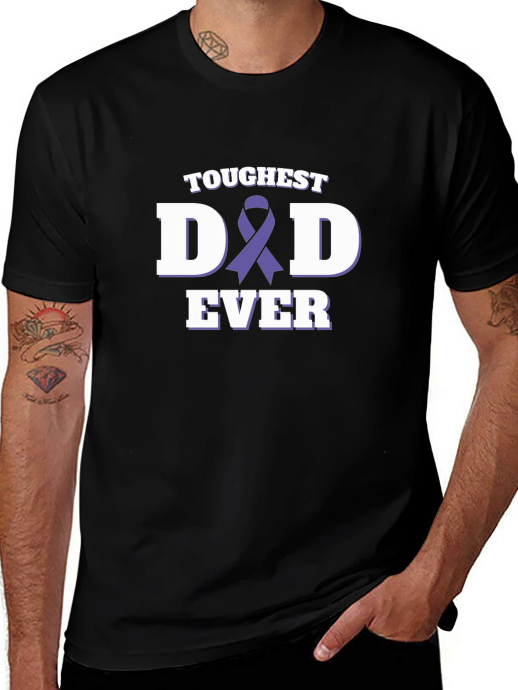 Toughest Dad Ever T-Shirt