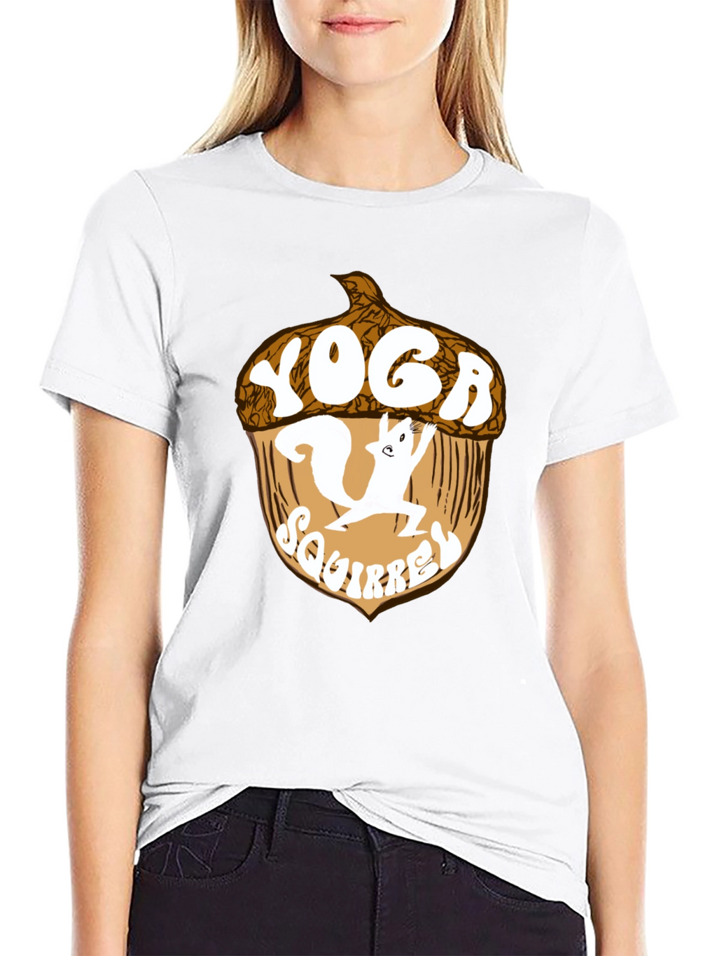 Yoga Squirrel T-Shirt: Unique Graphic Tee