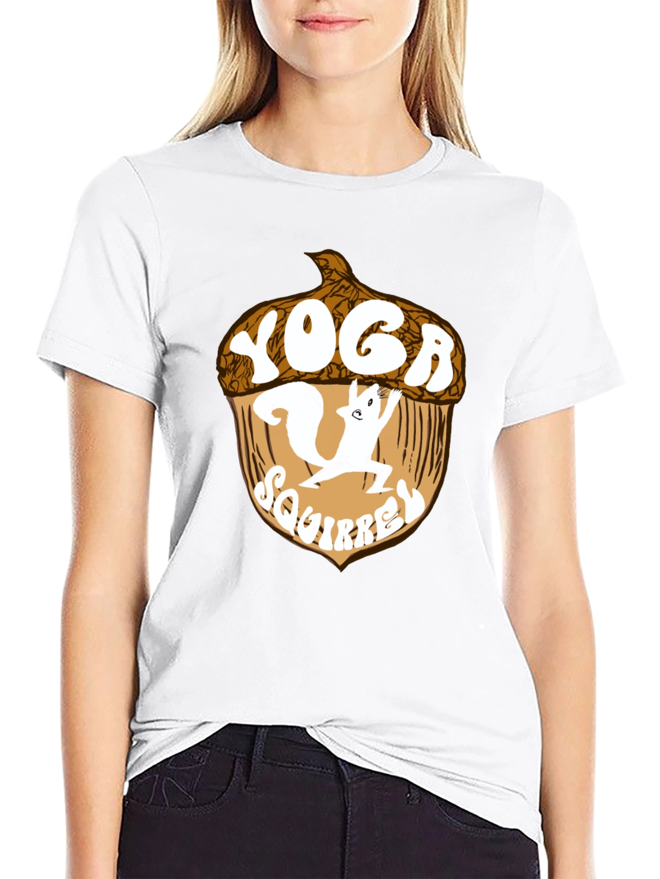 Yoga Squirrel T-Shirt: Unique Graphic Tee