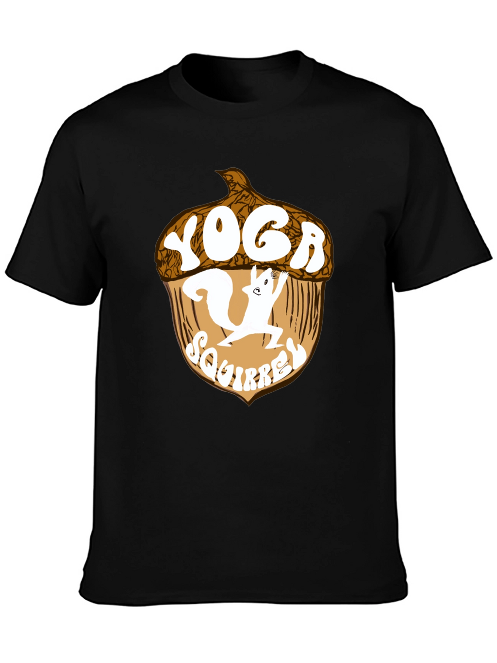 Yoga Squirrel T-Shirt: Unique Graphic Tee