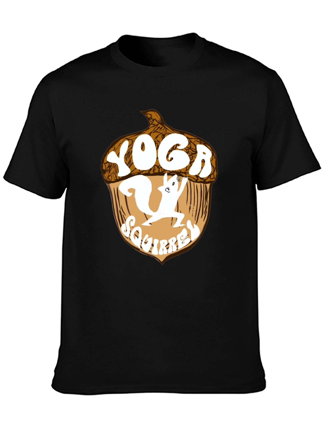 Yoga Squirrel T-Shirt: Unique Graphic Tee