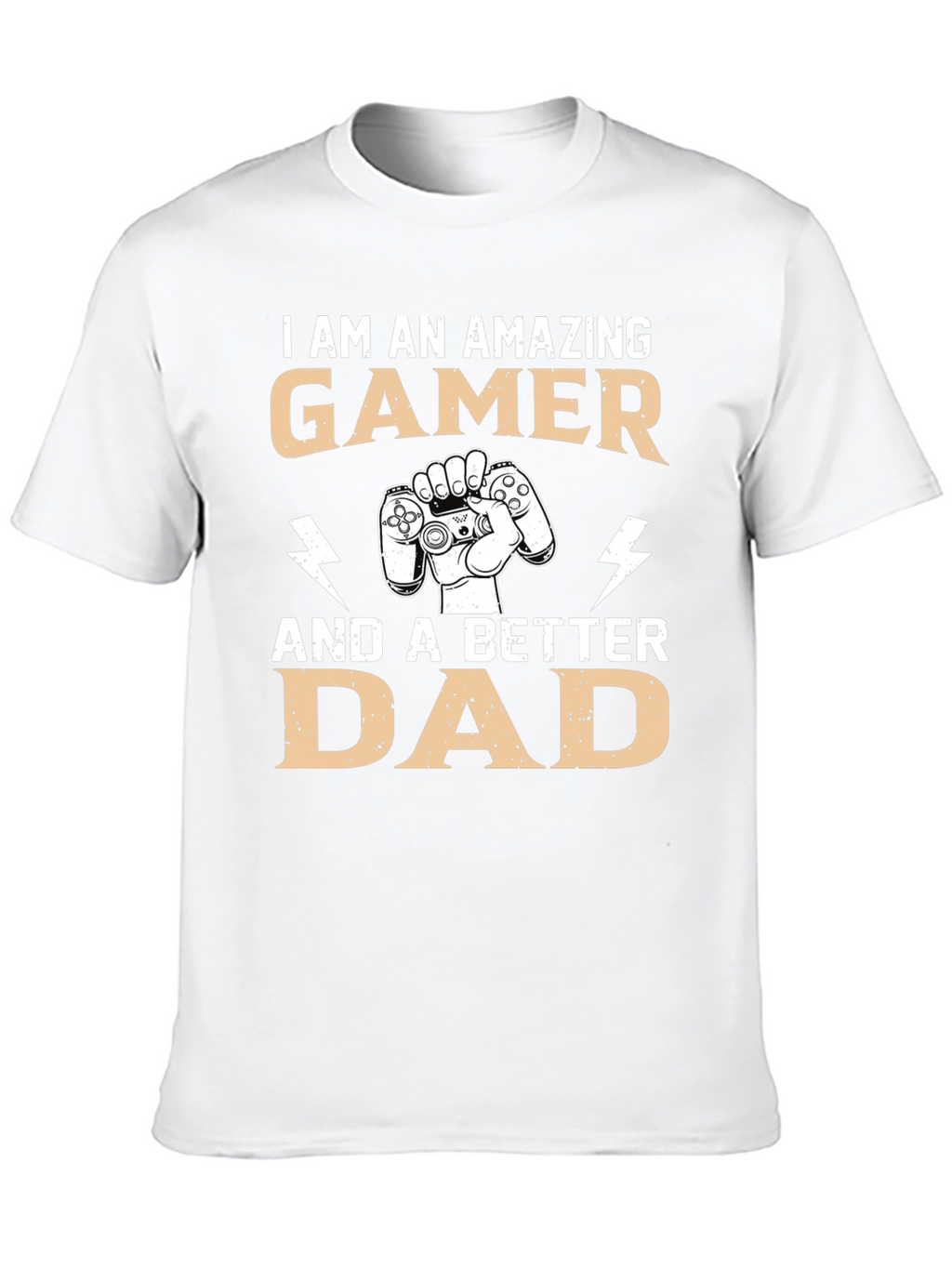 Amazing Gamer Dad Graphic T-Shirt