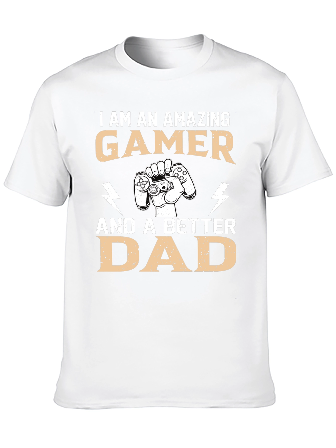 Amazing Gamer Dad Graphic T-Shirt