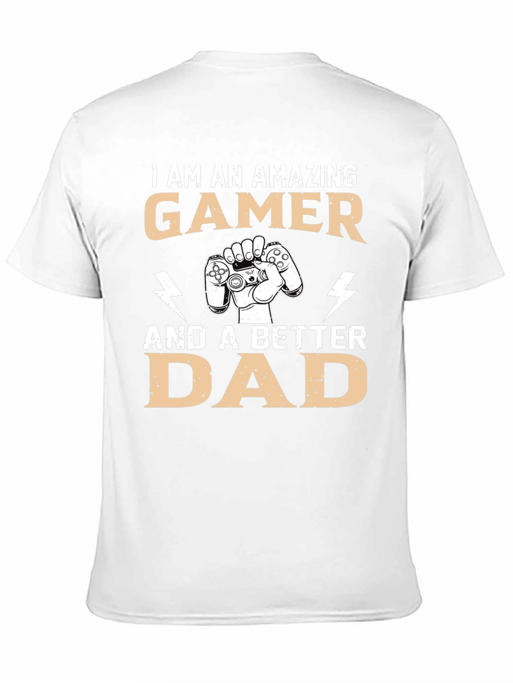 Amazing Gamer Dad Graphic T-Shirt