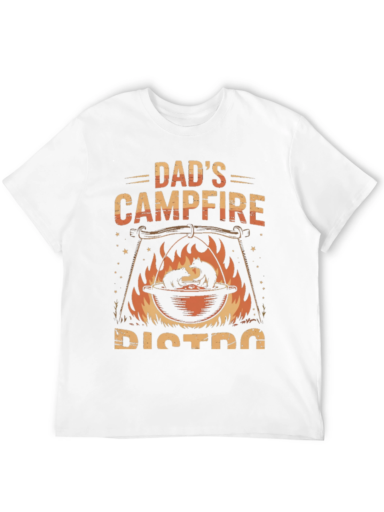 Dads Campfire Bistro T-Shirt