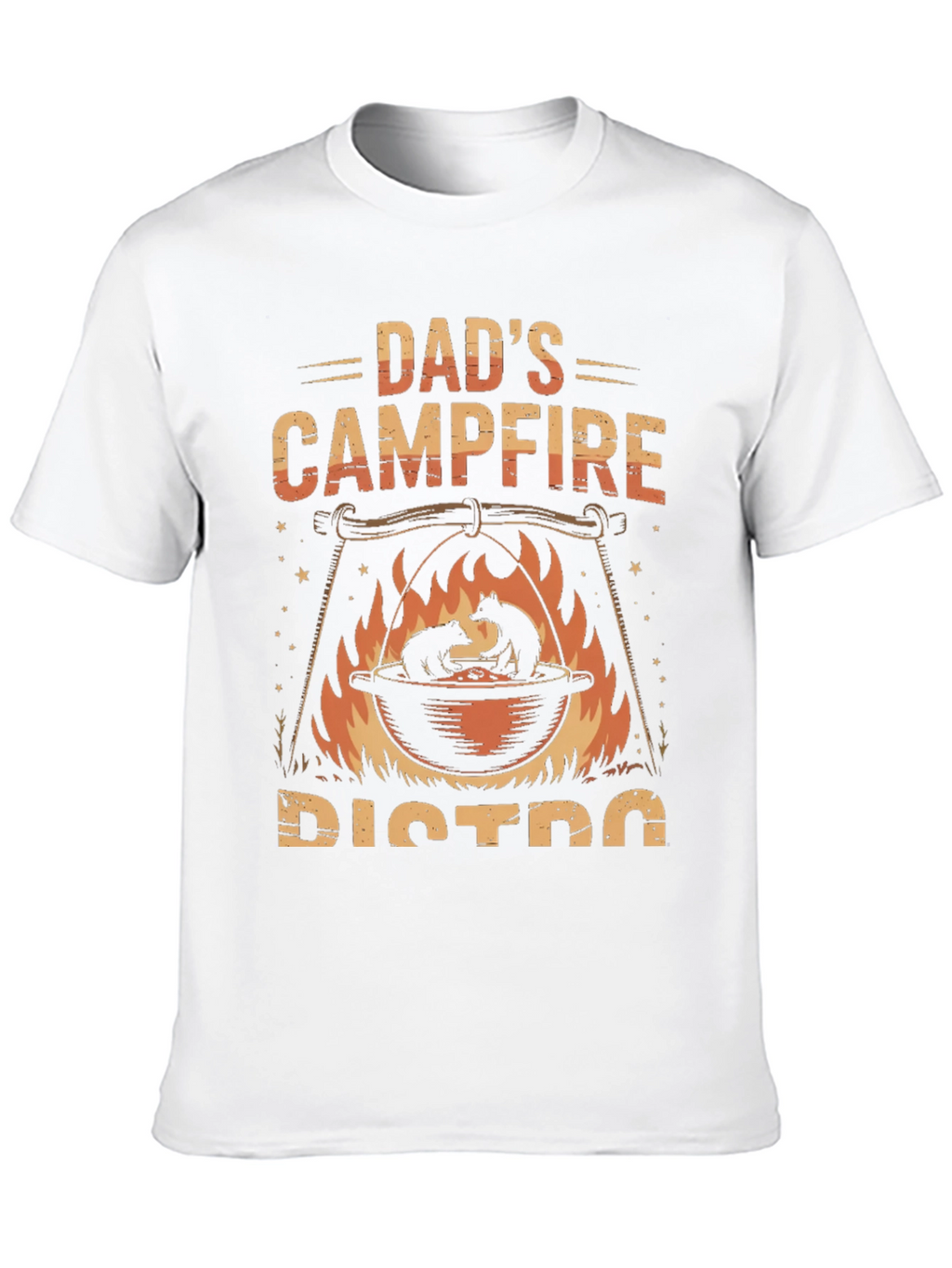 Dads Campfire Bistro T-Shirt