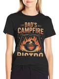 Dads Campfire Bistro T-Shirt