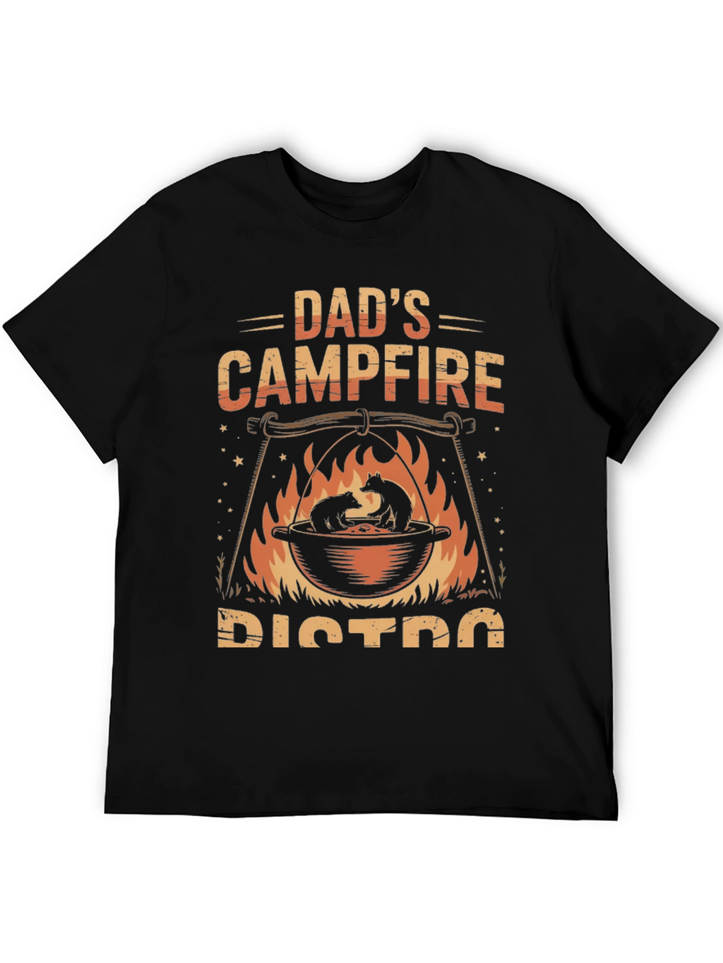 Dads Campfire Bistro T-Shirt