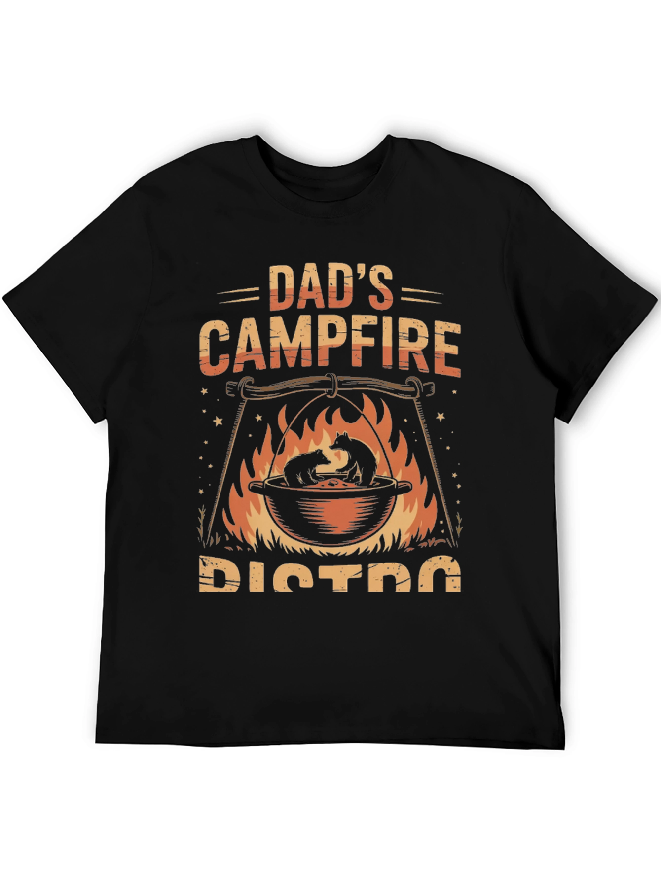 Dads Campfire Bistro T-Shirt