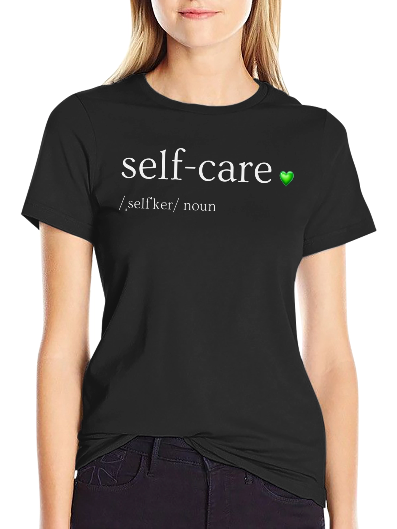 Self-Care Definition Graphic Tee
