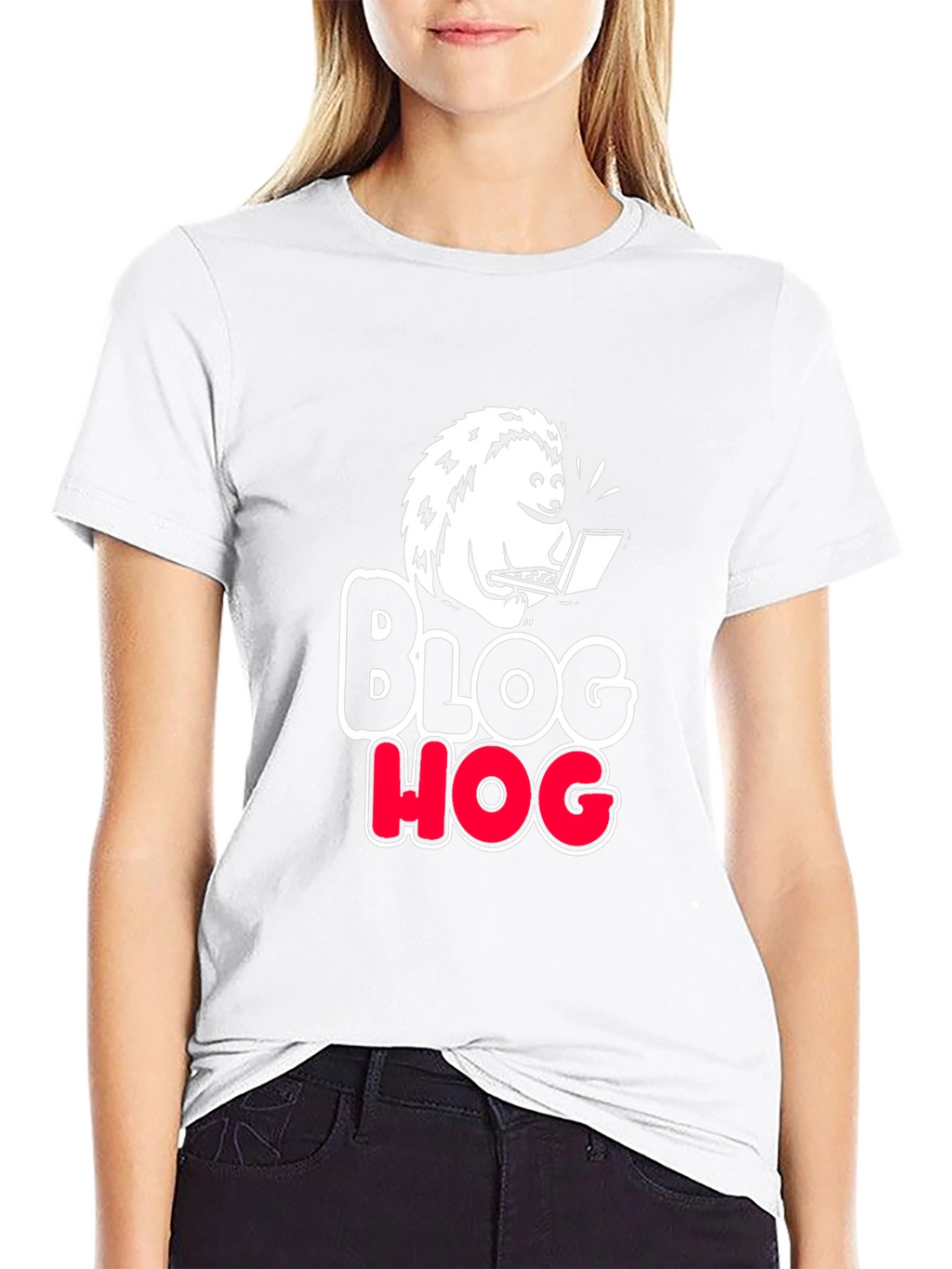 Blog Hog Graphic T-Shirt