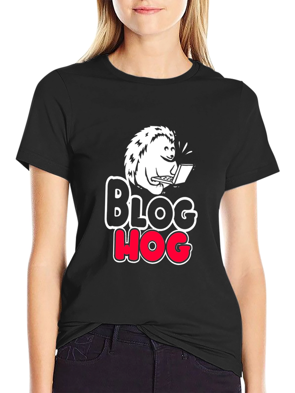 Blog Hog Graphic T-Shirt