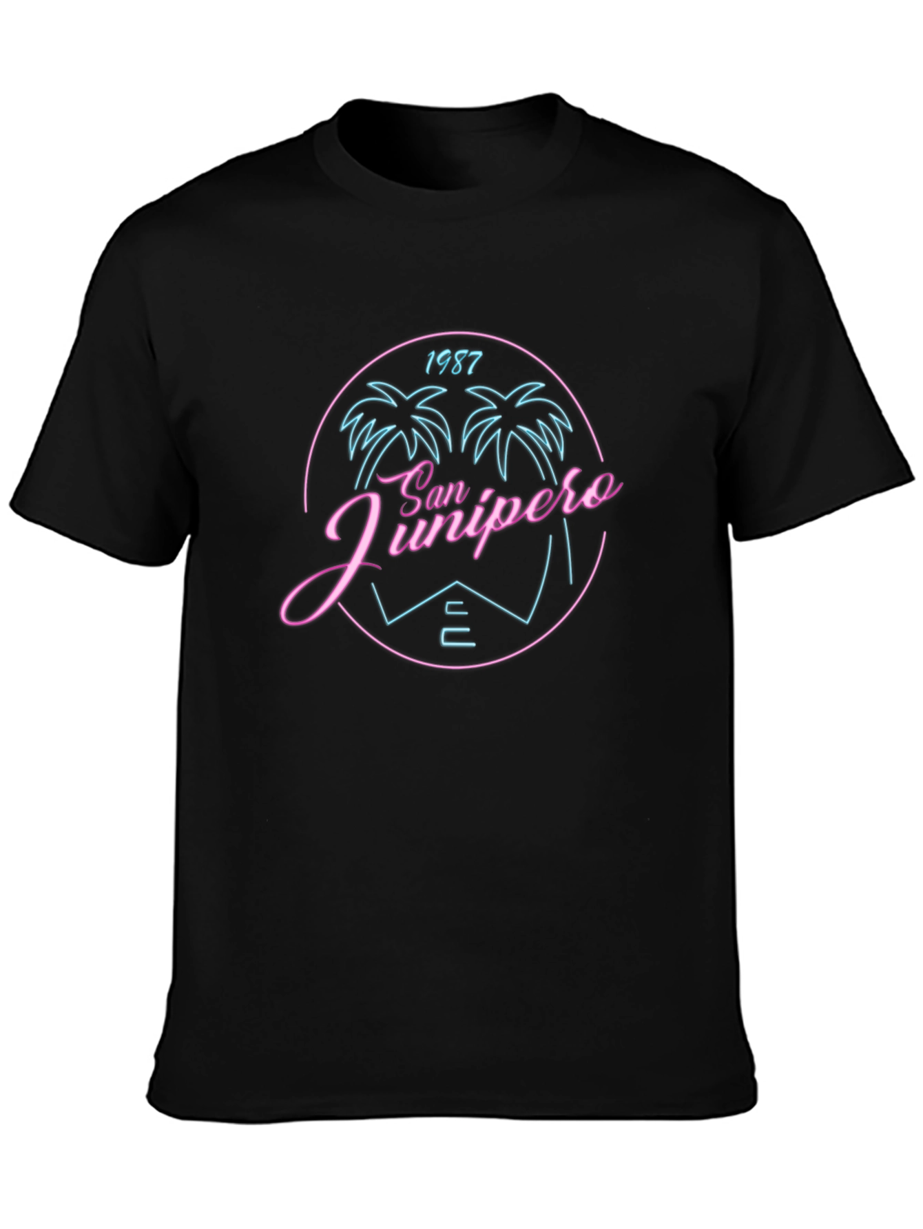 San Junipero 1987 T-Shirt - Black