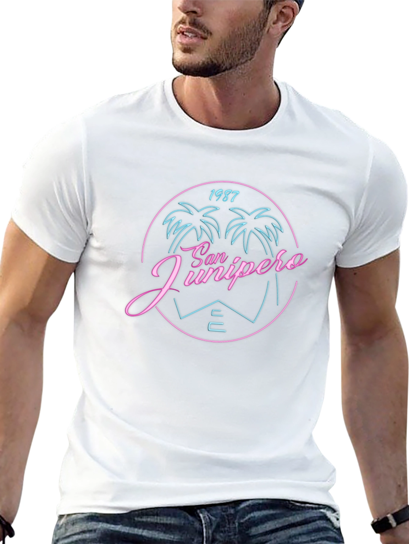 San Junipero 1987 T-Shirt - Black